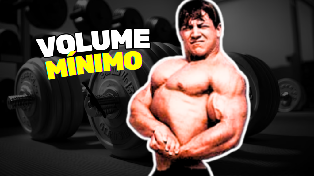 volume mínimo de treino